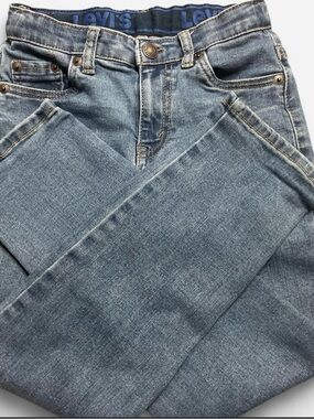 Levi's Men's Light Blue Straight Leg Jeans
